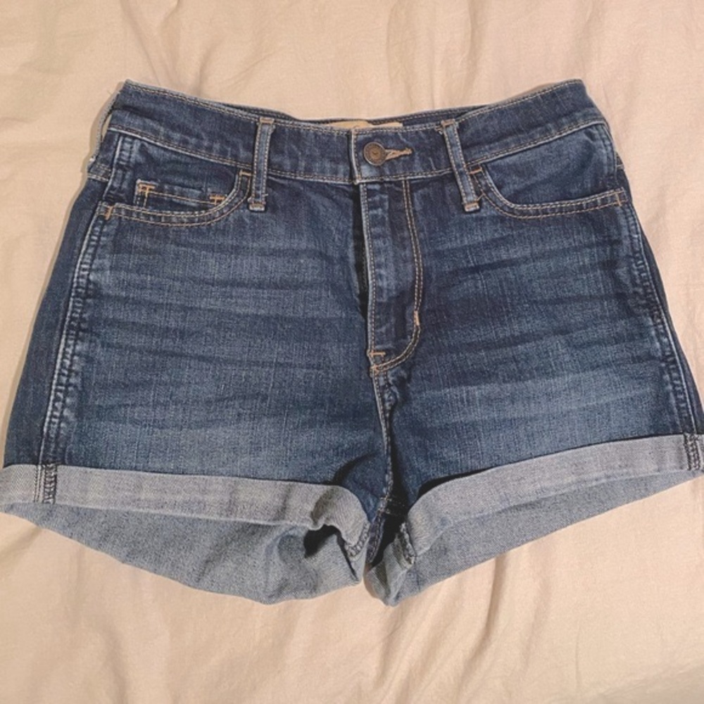 Hollister high rise Jean shorts